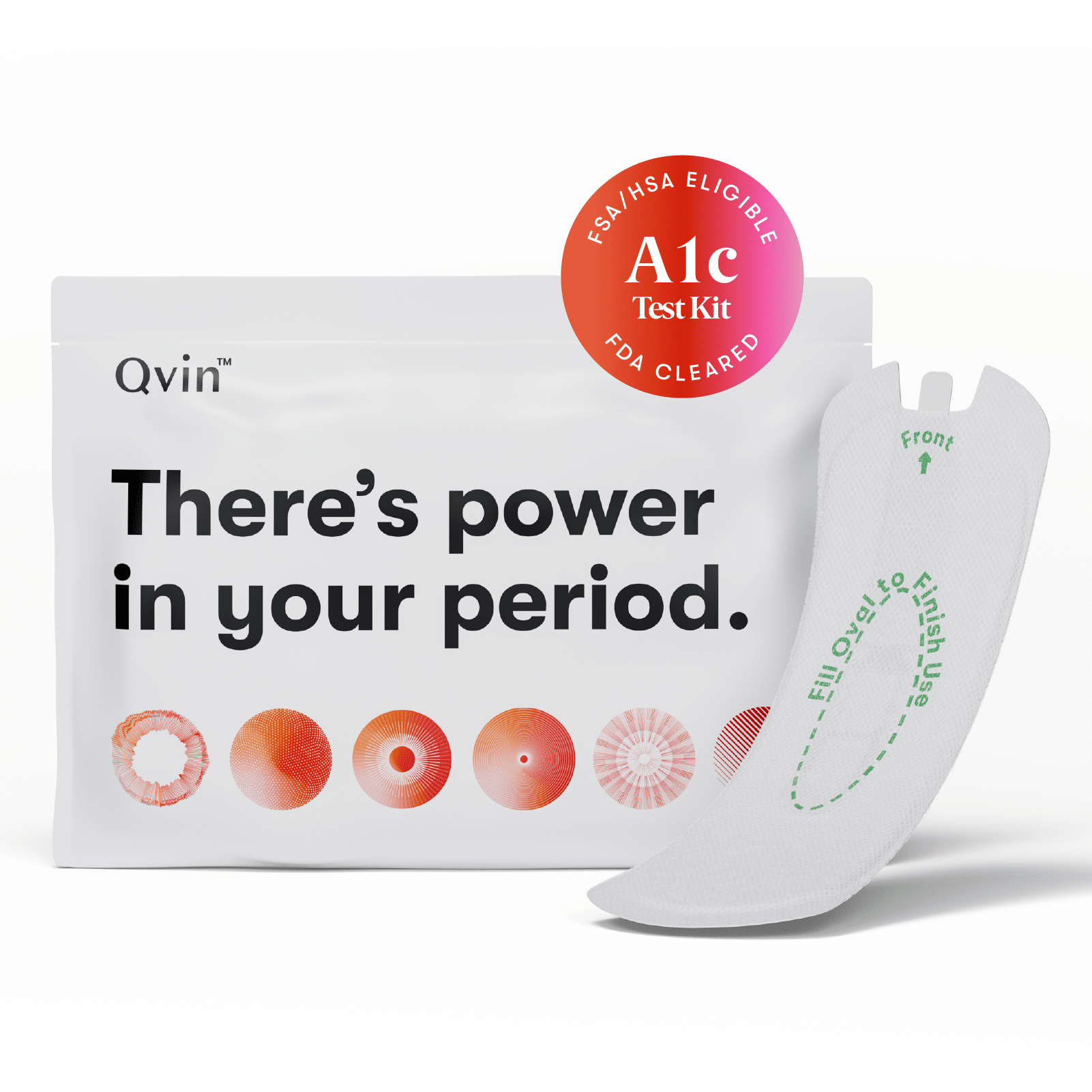 Q-Pad A1c Test FDA-Cleared FSA HSA Eligible